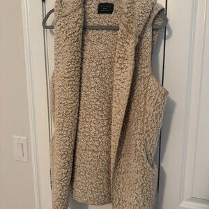 Faux Lambswool Vest by Love Tree in Medium